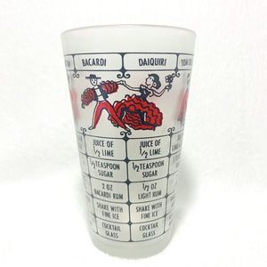 1950s Federal Glass Co. Frosted Cocktail Shaker